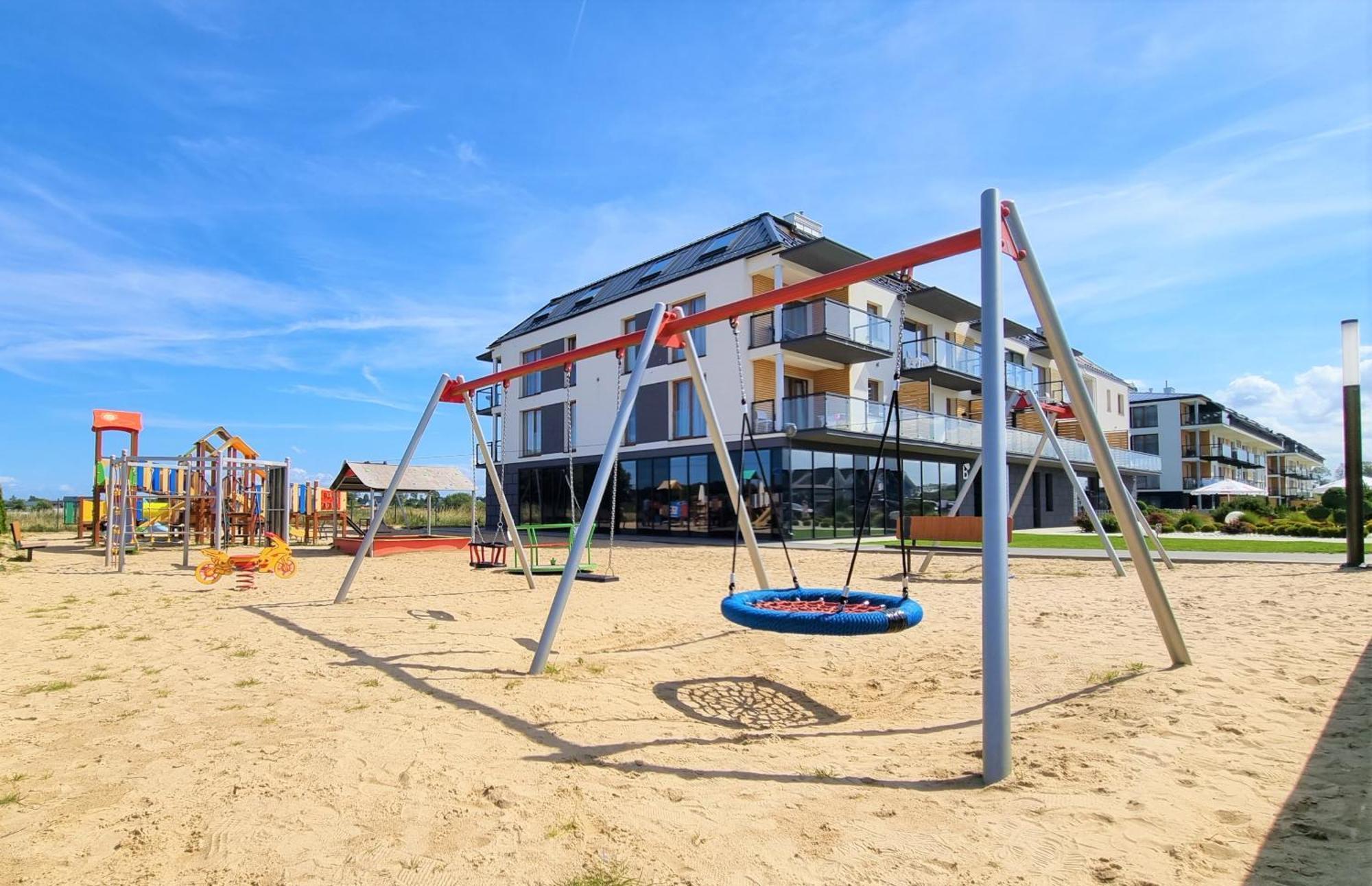 Apartament "Blu10" Z Basenem Sarbinowo Bagian luar foto